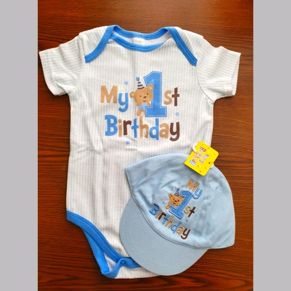 Happy Birthday Other - NWT Baby's First Birthday Outfit